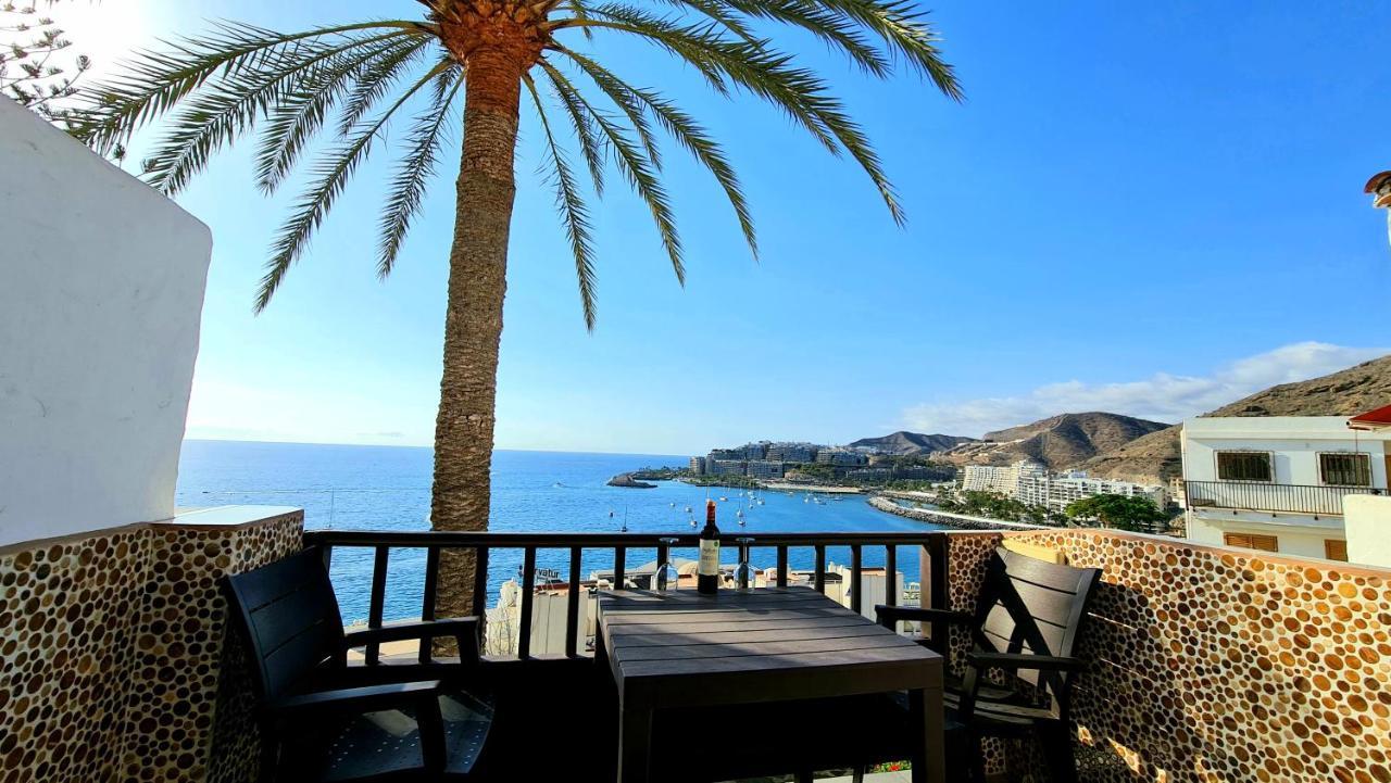 Deluxe Seaview-Sunsets !Transfe-R Inc! Pool,2Aircond,2Tv65",600Mb Dishwasher,,2 Beaches,Anfi-View Apartment Паталавака Екстериор снимка