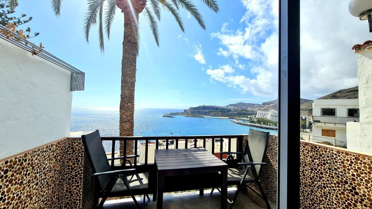 Deluxe Seaview-Sunsets !Transfe-R Inc! Pool,2Aircond,2Tv65",600Mb Dishwasher,,2 Beaches,Anfi-View Apartment Паталавака Екстериор снимка
