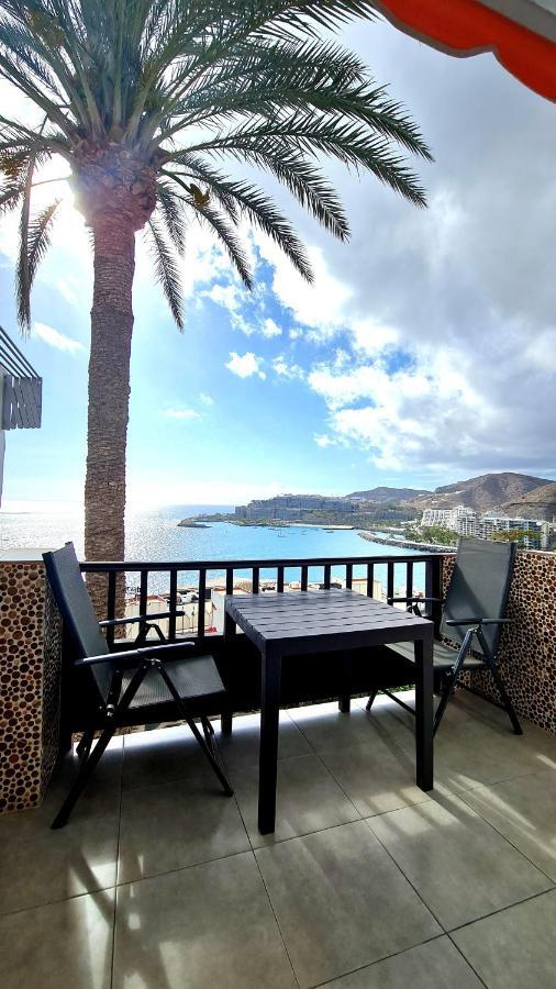 Deluxe Seaview-Sunsets !Transfe-R Inc! Pool,2Aircond,2Tv65",600Mb Dishwasher,,2 Beaches,Anfi-View Apartment Паталавака Екстериор снимка