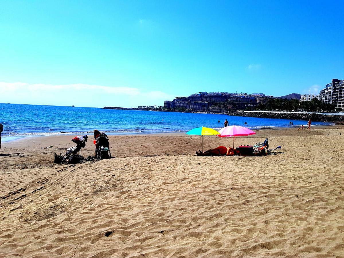 Deluxe Seaview-Sunsets !Transfe-R Inc! Pool,2Aircond,2Tv65",600Mb Dishwasher,,2 Beaches,Anfi-View Apartment Паталавака Екстериор снимка
